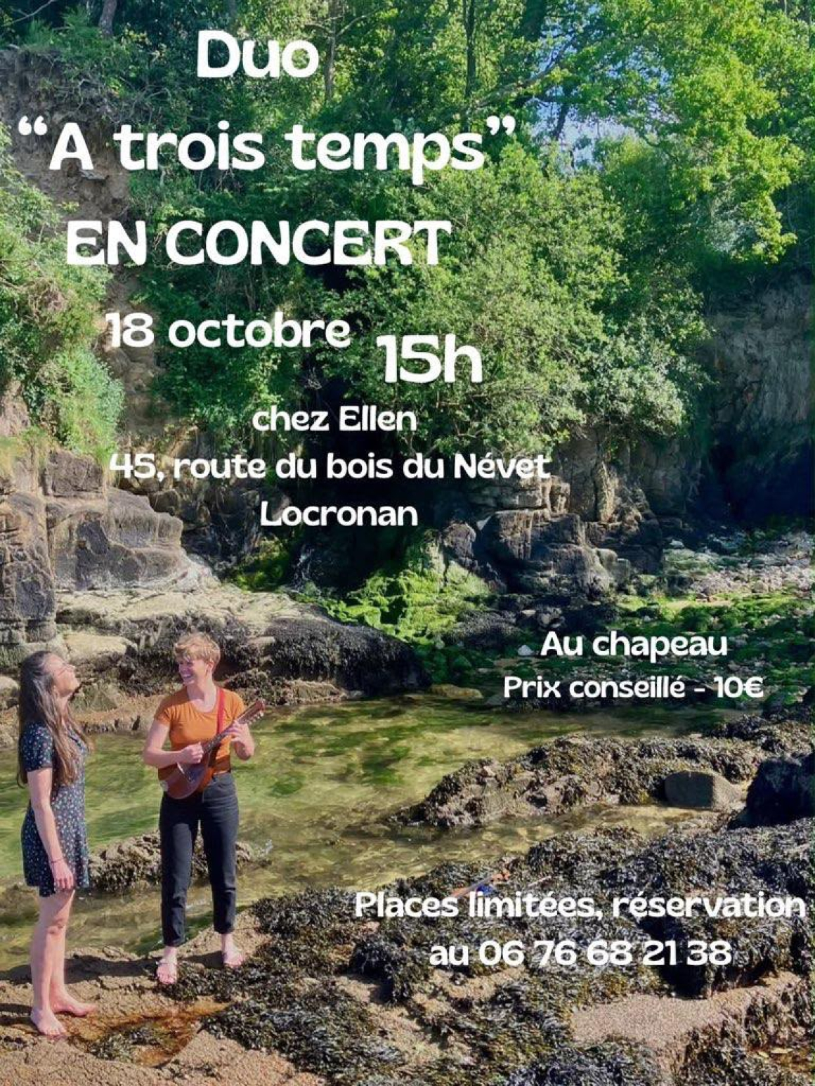 Concert duo &laquo; A trois temps&nbsp;&raquo;