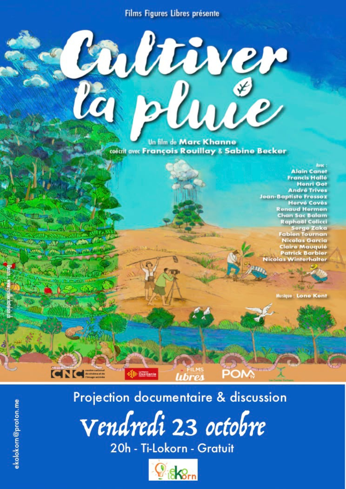 &laquo; Cultiver la pluie &raquo; - Cin&eacute; discussion &agrave; Ti Lokorn