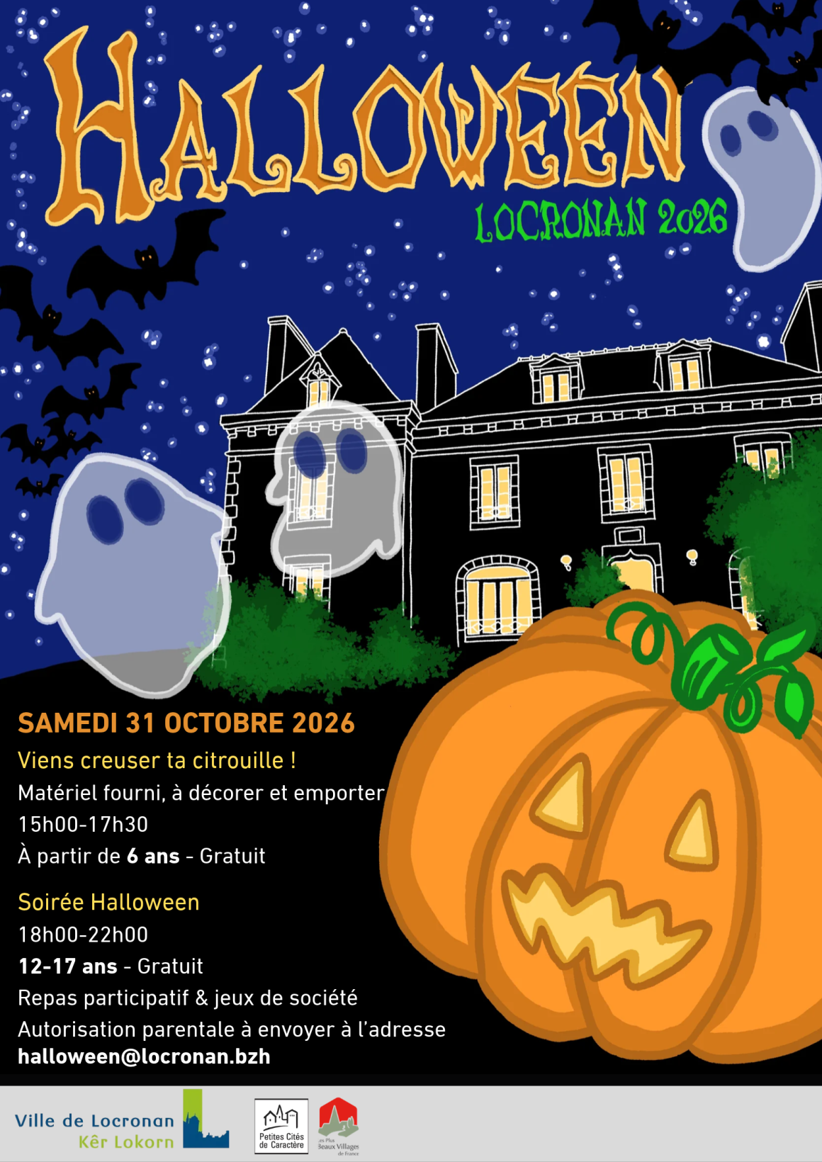 Halloween &agrave; Locronan